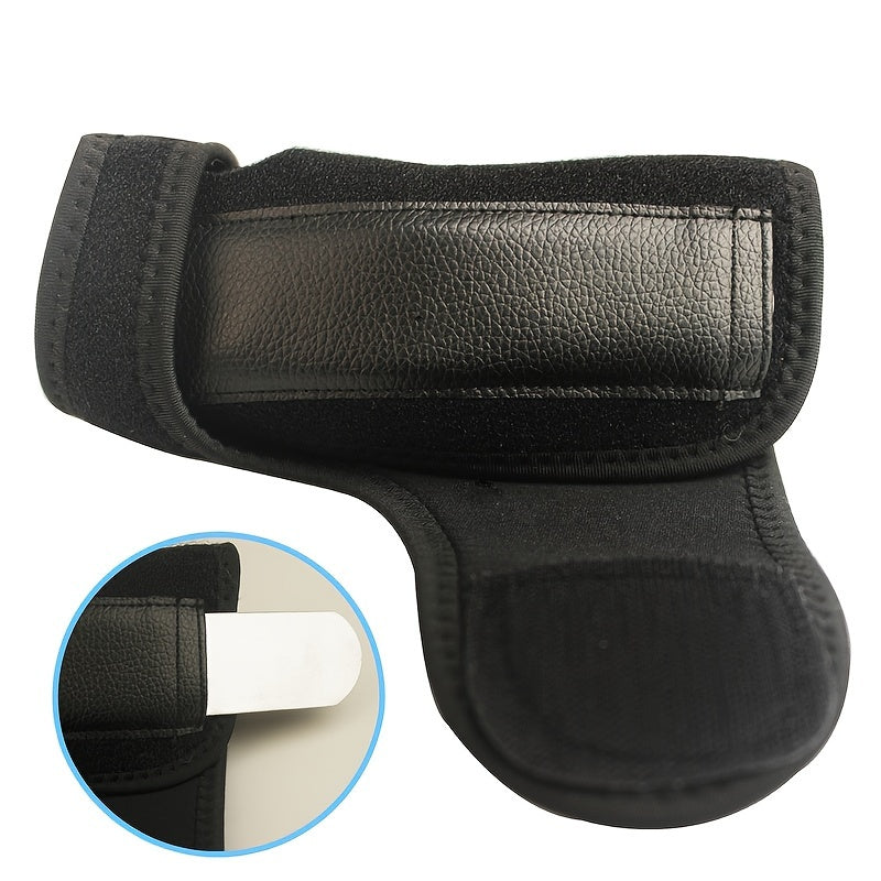Outdoor Sports Wrist Guard Steel Plate Palm Guard Hand Rest Fixed Protection