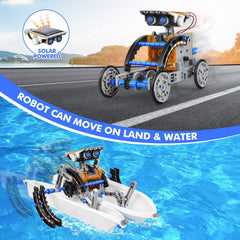 Educational Solar Robot Toy DIY Science Kit for Adults