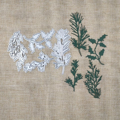 Leaves Set Frame Metal Cutting Dies Scrapbooking Silvery Carbon Steel Embossing