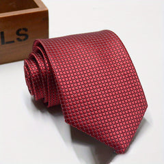 Men's Plaid Necktie Business Wedding Party Necktie - Great Gift