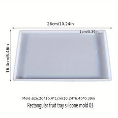 Silicone Tray Molds for Resin Casting - DIY Jewelry Holder and Home Decor