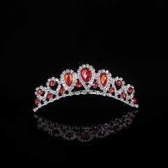 Crystal Queen Crown Birthday Tiara Prom Quinceanera Rhinestone Wedding