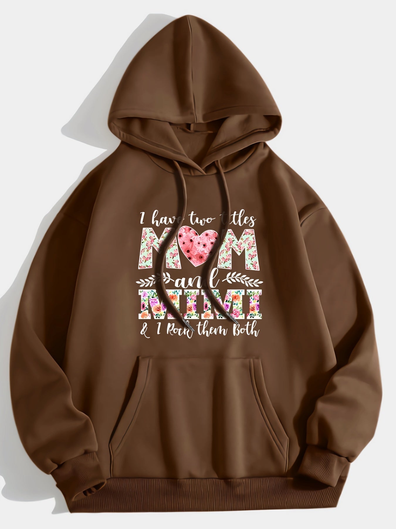 Colorful Kangaroo Pocket Hoodie Long Sleeve Hoodies