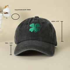Embroidered Baseball Cap Soft Top Hat Outdoor Sun Hat