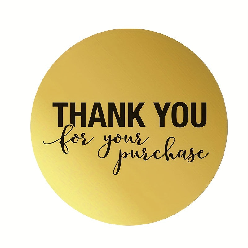 500pcs Thank You Stickers Seal Labels for Package Stationery