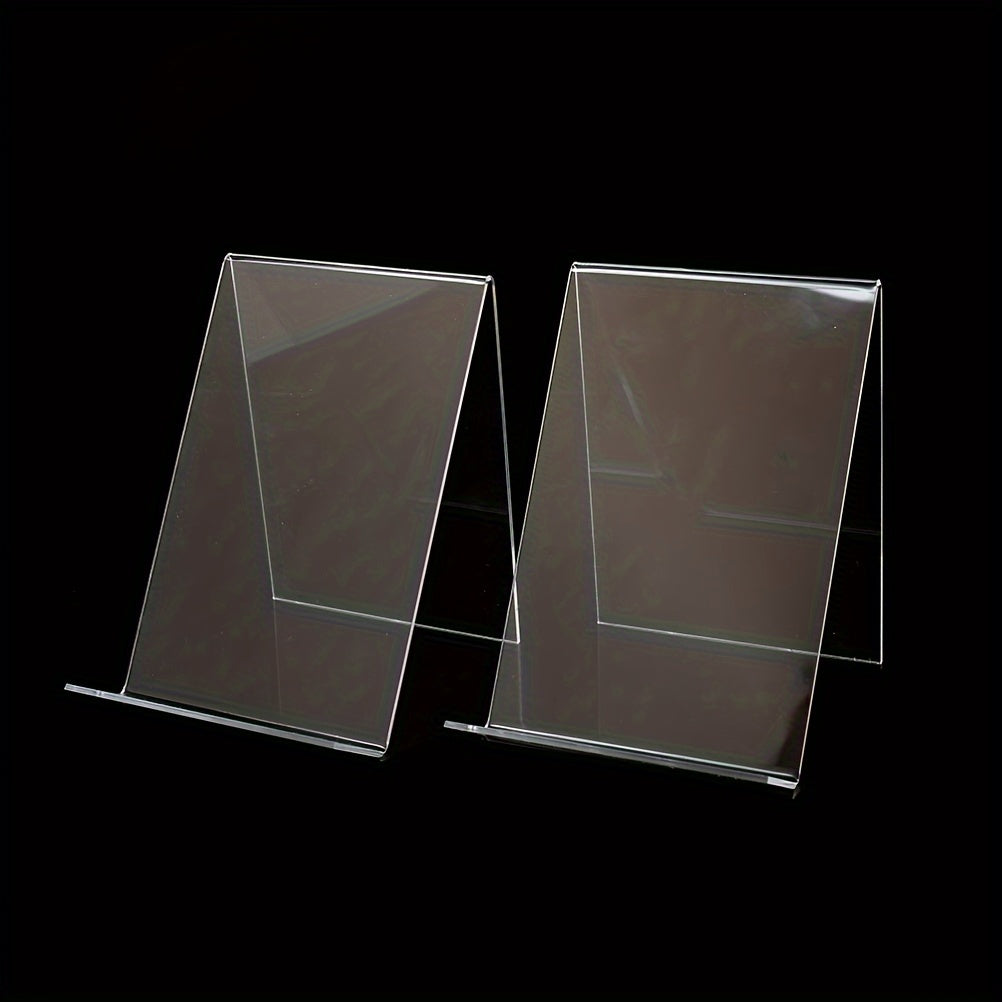 Acrylic Book Display Stand Photo Frame Brochure Holder