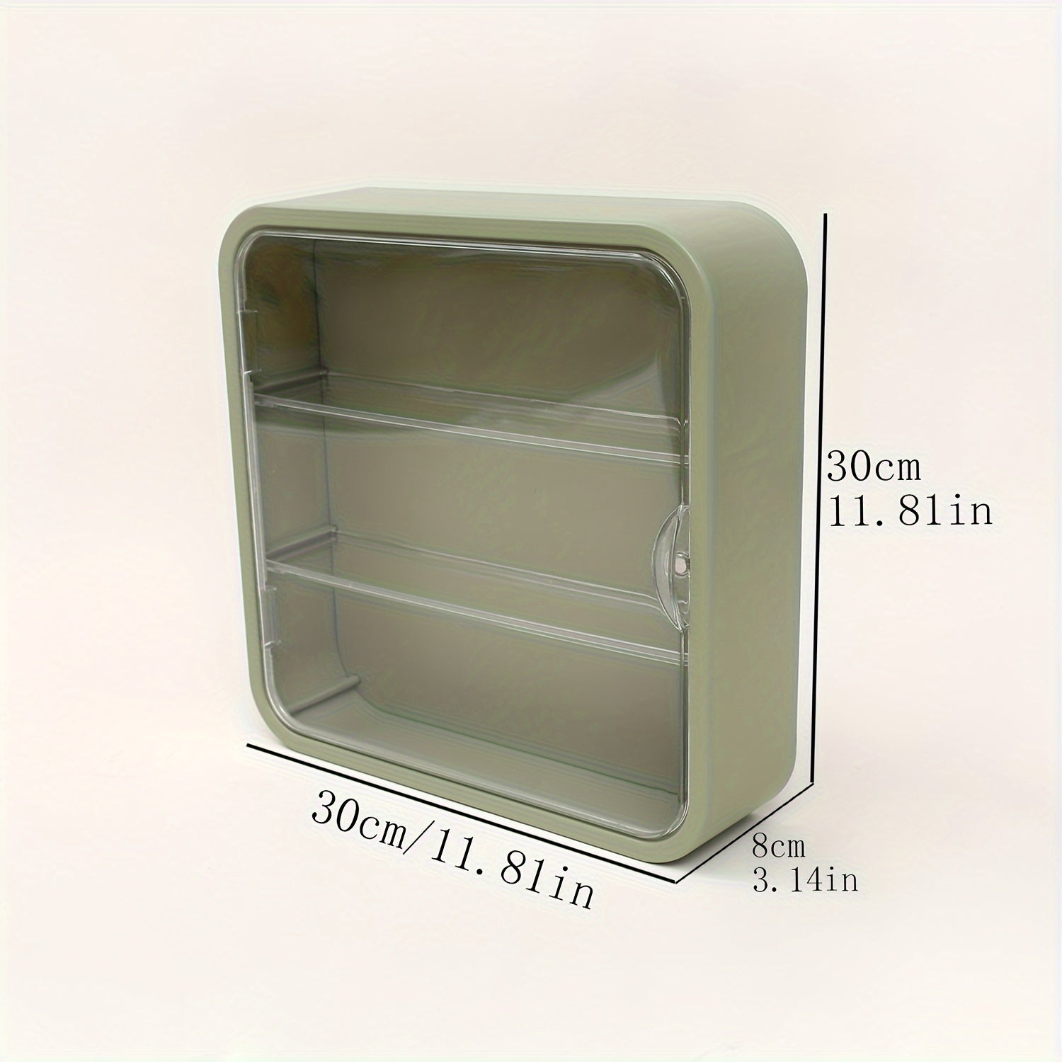Blind Box Figures Display Case Wall Mounted Shelf Dust Proof Showcase