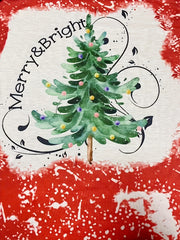 Christmas Casual Cardigan Women's Plus Tree & Letter Print