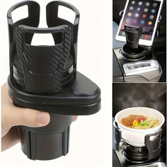 Car Cup Holder Expander With Adjustable Base Multifunctional