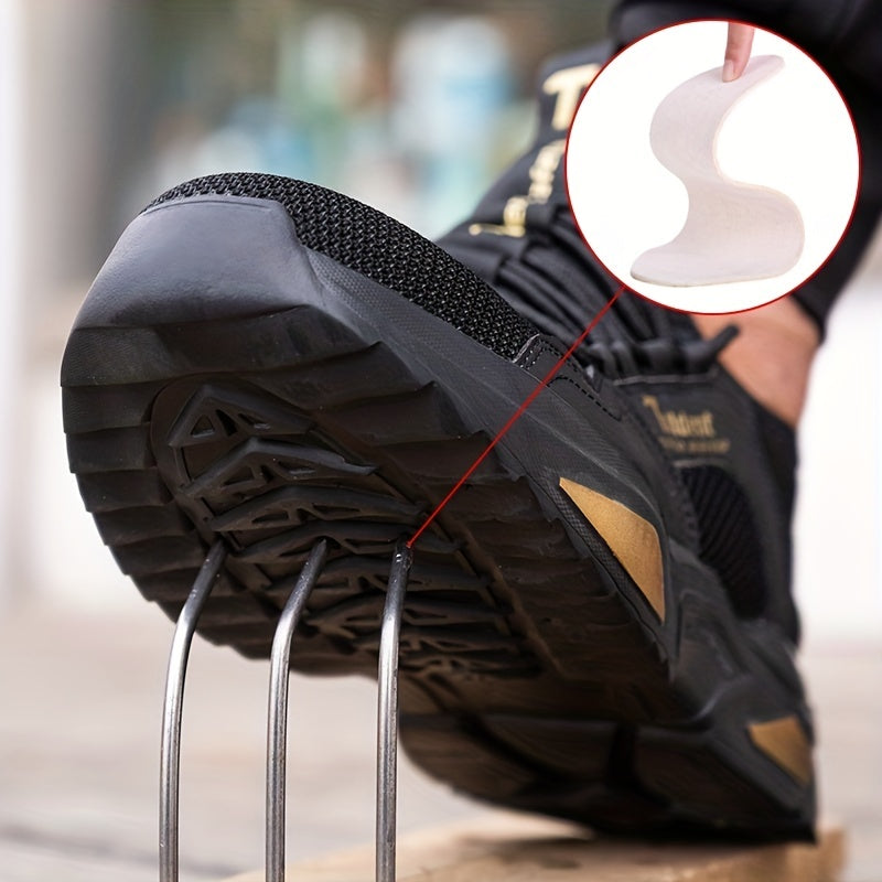 Men's Breathable Work Shoes Lightweight Durable