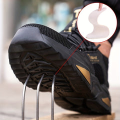Men's Breathable Work Shoes Lightweight Durable