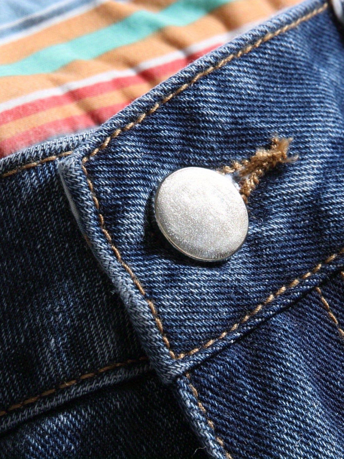 Men's Ripped Denim Shorts Distressed Street Style Summer Casual
