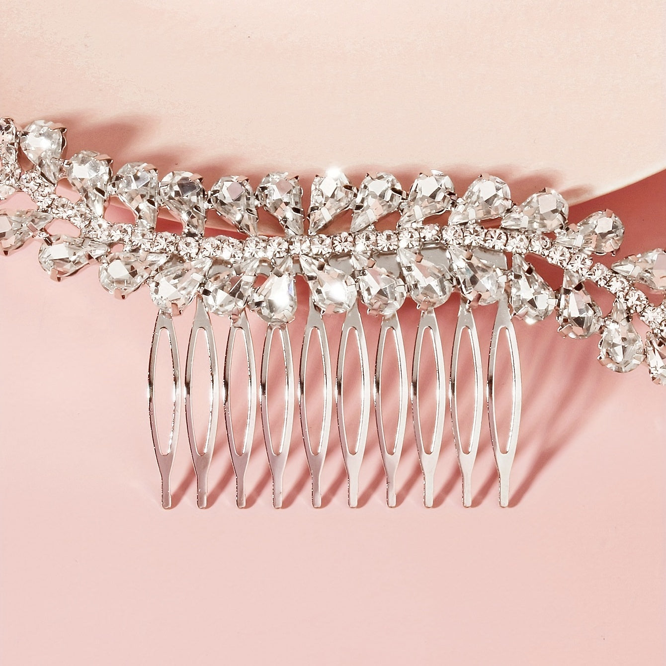 Bridal Headband Wedding Hair Accessories Rhinestone Hair Comb
