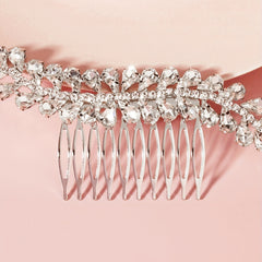 Bridal Headband Wedding Hair Accessories Rhinestone Hair Comb