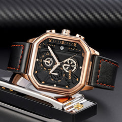 Rectangle Quartz Watch Waterproof Lightweight Military Electronic Watch