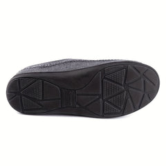 Men's Plush Lining Non-slip House Shoes Soft Sole Slip-On Moccasin