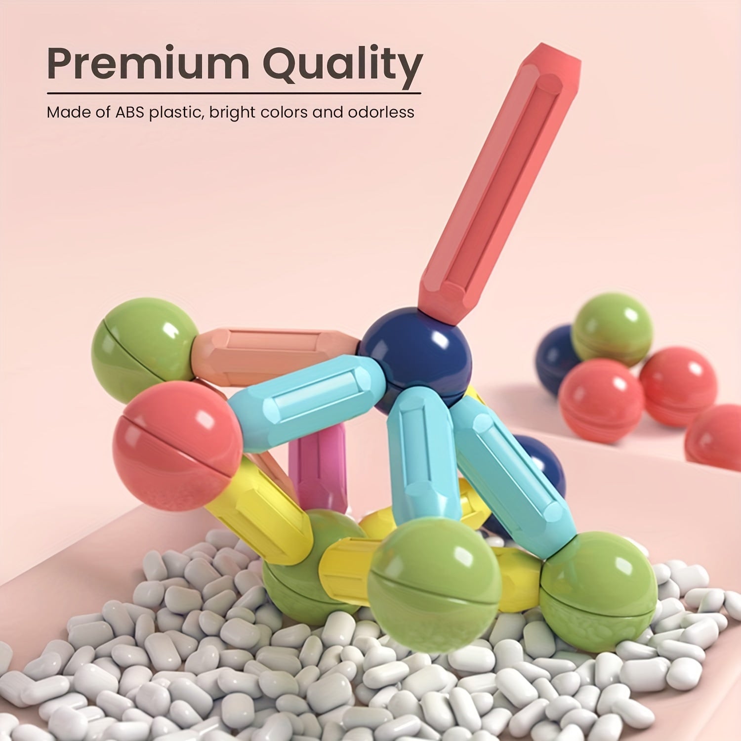 Magnetic Building Block Set Educational Construction Toys