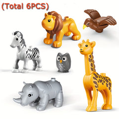 Animal Building Blocks Set Educational Construction Toys