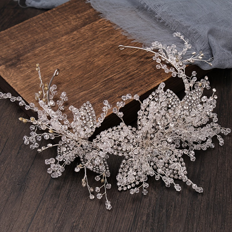 Crystal Headband Rhinestone Headdress Bridal Wedding Accessories