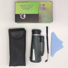 Waterproof Monocular BAK4 Prism for Bird Watching Hiking Camping