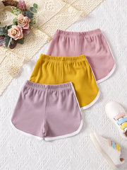 Colorful Beach Shorts for Girls - Holiday Season
