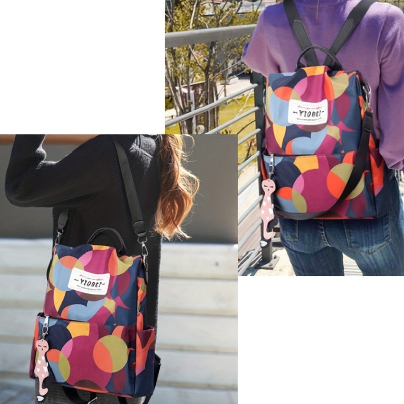 Camouflage Outdoor Backpack Women's Bag Oxford Cloth