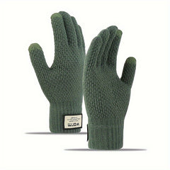 Winter Warm Knitted Gloves Touch Screen Gloves for Cycling