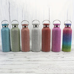 Stainless Steel Insulated Water Bottle 500ml for Travel and Breakfast