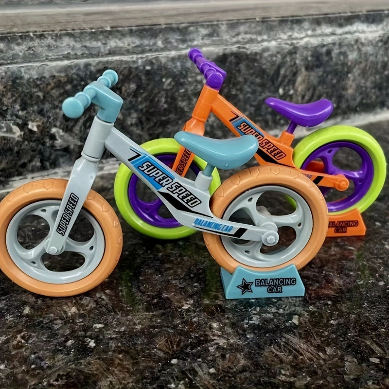 Creative Cartoon Building Blocks Motorcycle Model Toy