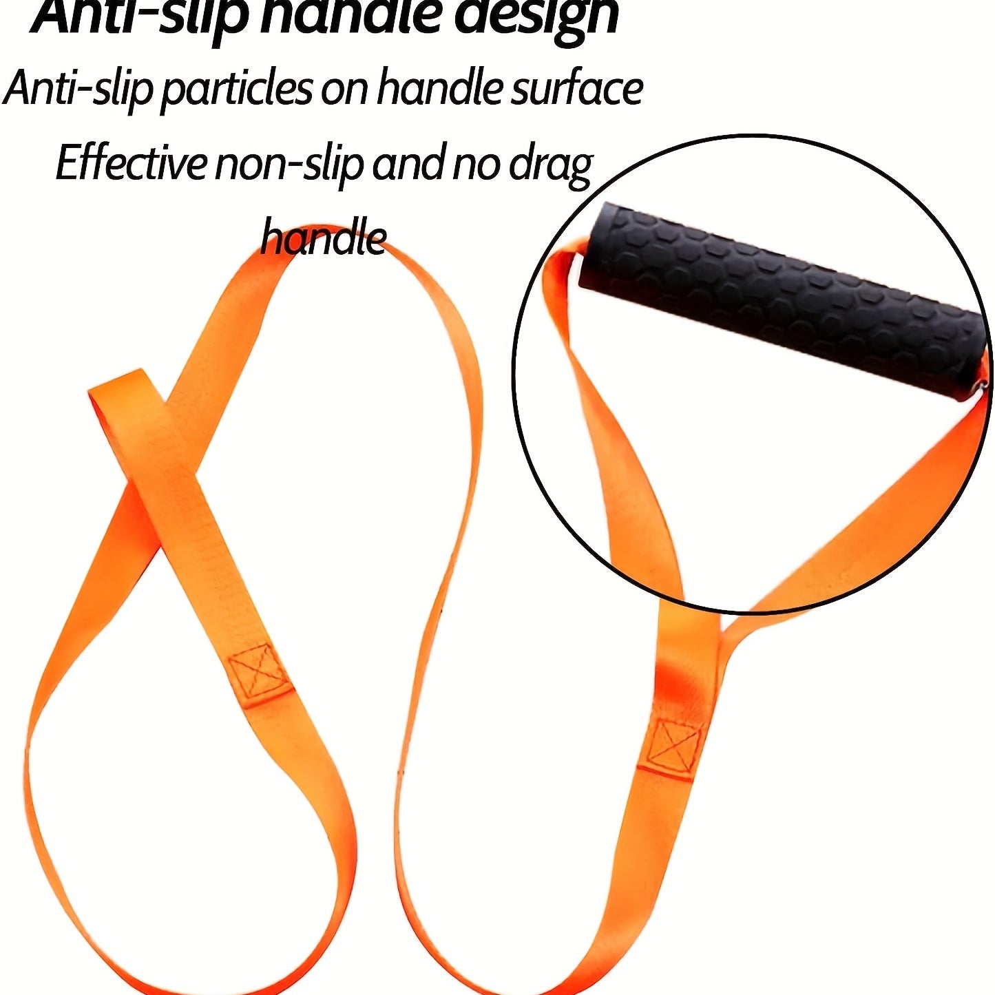 Heavy Duty Deer Drag Rope with Self Lock Loop & Non Slip Handle