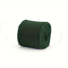 Chiffon Ribbon Fringe Silk Ribbon 3.99cm x 4.57m