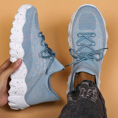 Men's Lace Up Road Running Shoes Lightweight Sport Shoes