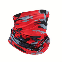 UV Protection Sunscreen Neck Cover Face Mask Camouflage Magic Bandana