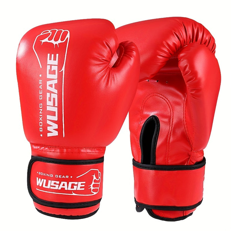 Boxing Training Gloves for Men Women - Ideal for Kickboxing MMA MuayThai