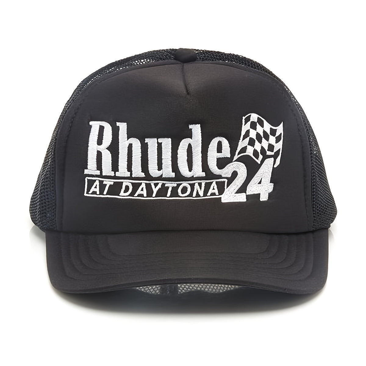 Letter Trucker Hat Adjustable Mesh Baseball Cap