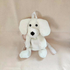 Plush Puppy Dog Backpack Animal Doll Bag Traveling Cartoon Casual Bag