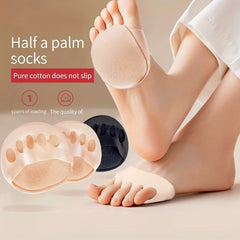 Front Foot Pads Anti Pain High-heeled Shoes Corns Foot Pain Care Socks