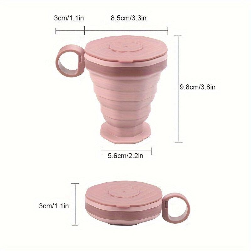 Silicone Folding Cup for Outdoor Camping & Hiking Kitchen Supplies