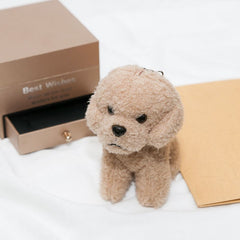 Teddy Dog Plush Pendant Backpack Schoolbag Doll Plush Gift