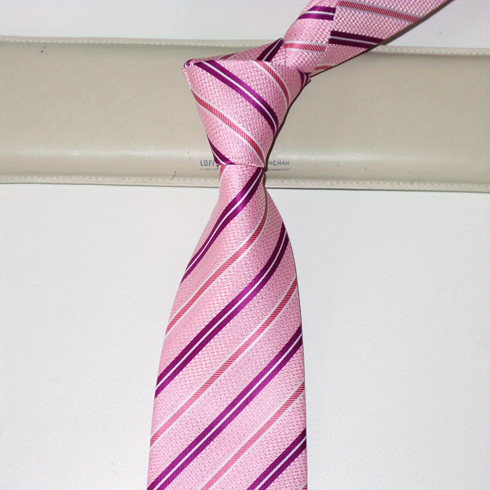 Men's Striped Plaid Necktie Business Wedding Party Banquet Necktie