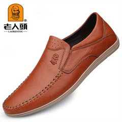 LAORENTOU Men's Slip On Breathable Non Slip Casual Shoes