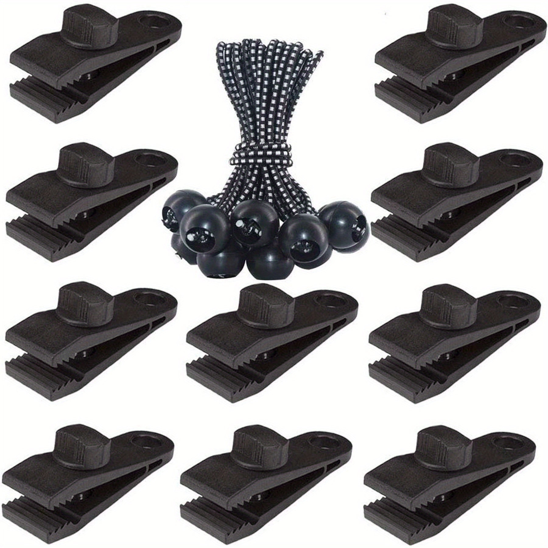 20pcs Heavy Duty Tarp Clips Securely Fasten Tarps Tents Pool Covers