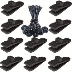 20pcs Heavy Duty Tarp Clips Securely Fasten Tarps Tents Pool Covers