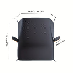 Four Seasons Motors Car Windshield Sunshade with Built-in Magnet