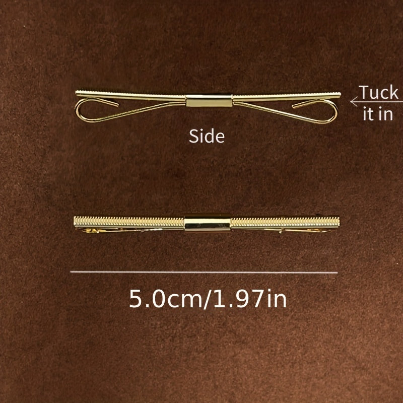 Collar Clips Portable Brooch Clip Shirt Collar Pins Business Suit Accessories