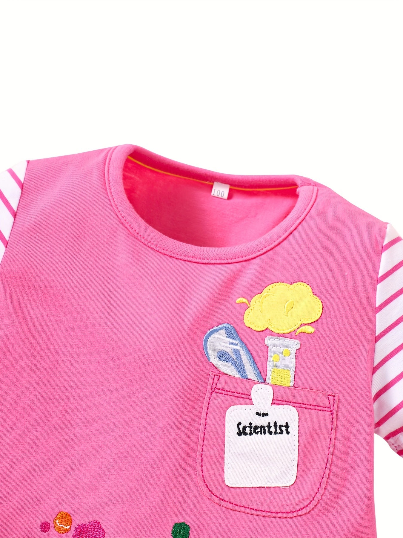 Baby Girls Cartoon Print Dress Clothes