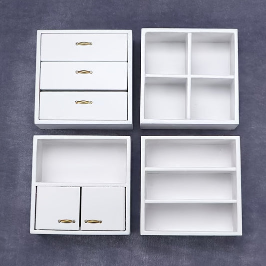 1:12 Dollhouse Model Furniture Display Cabinet Craft Doll Ornament