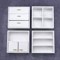 1:12 Dollhouse Model Furniture Display Cabinet Craft Doll Ornament