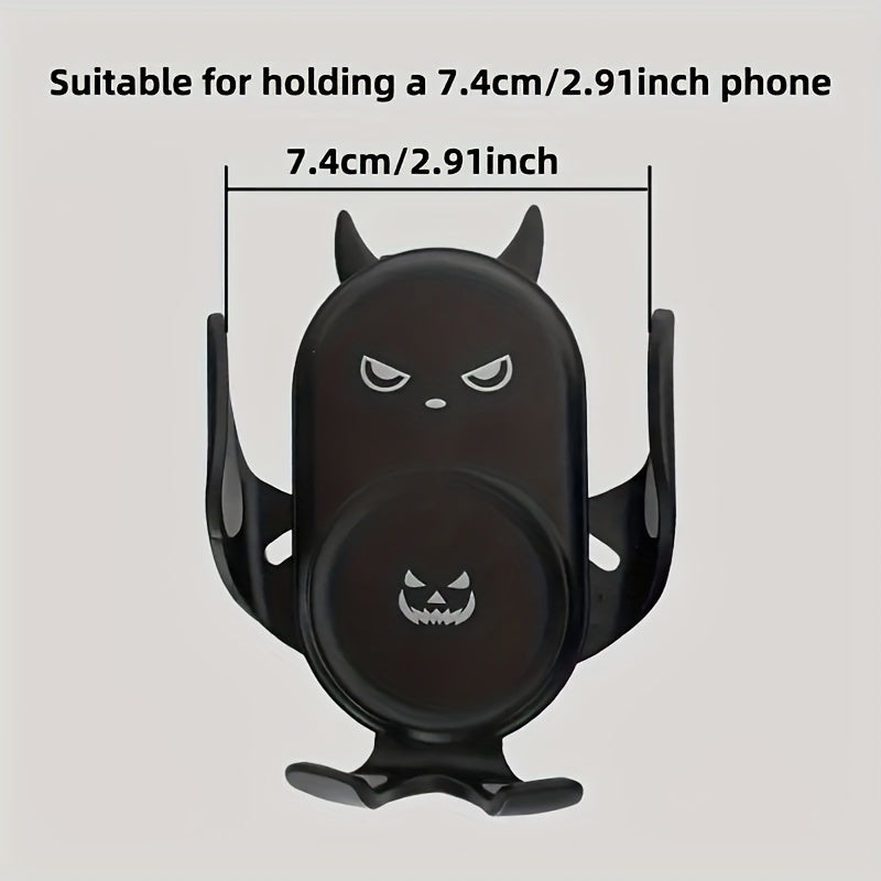 Car Vent Phone Mount Holder Cartoon Bat Design Hook Air Vent Cell Phone Holder