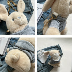 Cute Rabbit Chain Crossbody Bag Doll Shoulder Bag